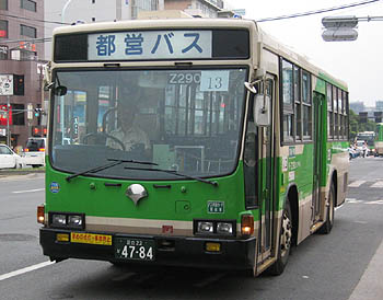 都営バス江戸川営業所 Z～C代車