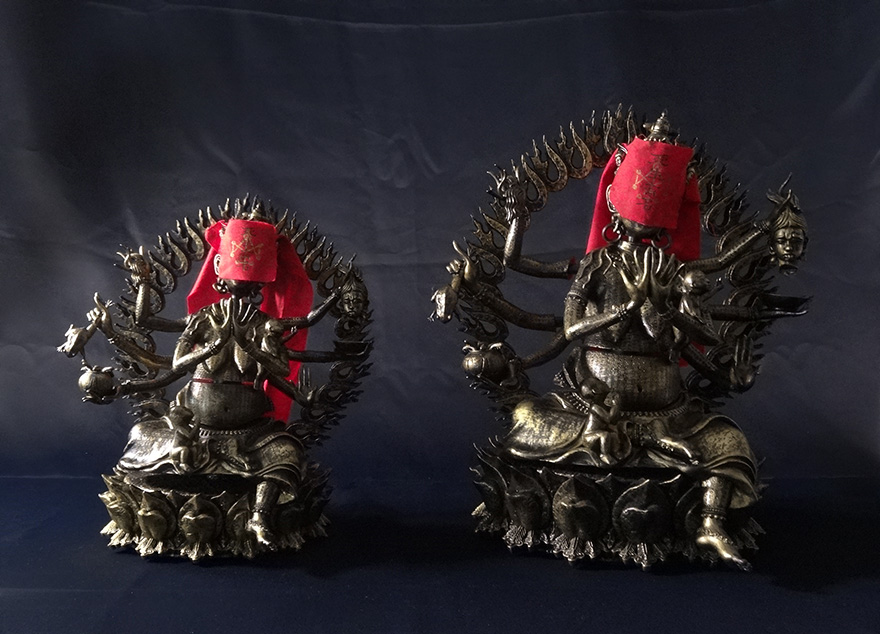 最も怖い台湾ホラー映画『呪詛』“大黒仏母”スタチュー写真レポート