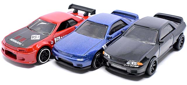 NISSAN SKYLINE GT-R (BNR32)の三台同時贅沢レビュー！GT、2019年