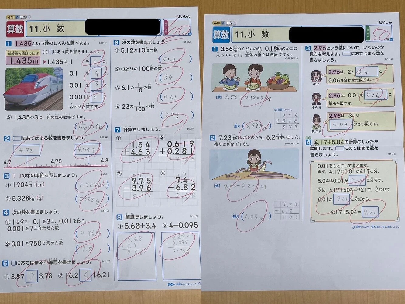 カラーテスト 国、算、社、理 1年分 小3 2024 カラーテスト 国、算