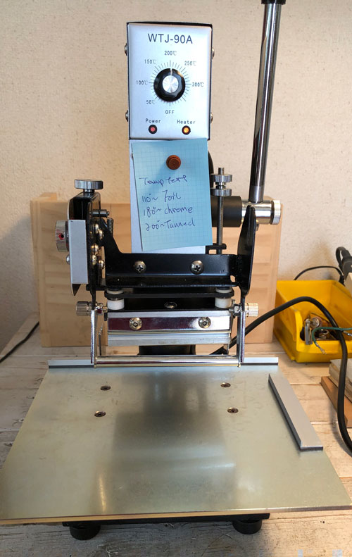 ナ*ト様 WTJ-90A ホットスタンプ機 箔押し 6月10日まで ナ*ト様 WTJ