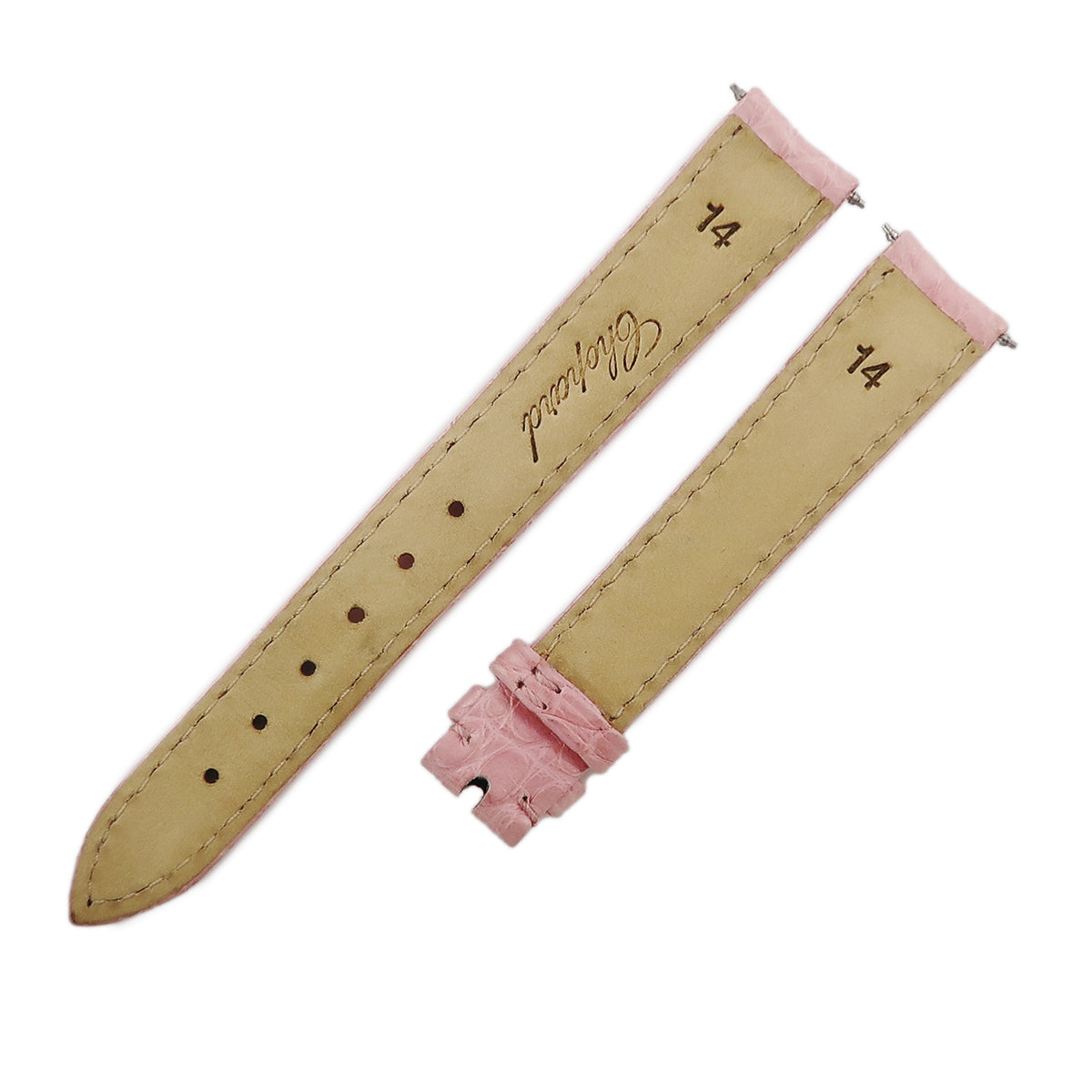 ショパール CHOPARD ピンク クロコダイル 腕時計パーツ 純正 クロコ