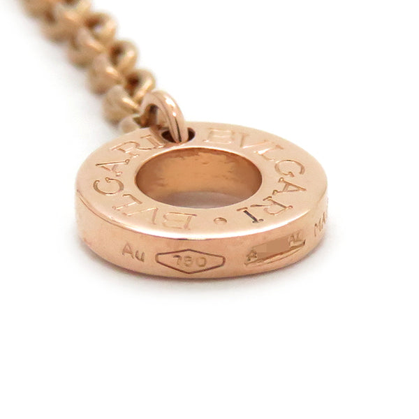 ブルガリ BVLGARI ビーゼロワン ダイヤ ピンクゴールドXブラック K18PG