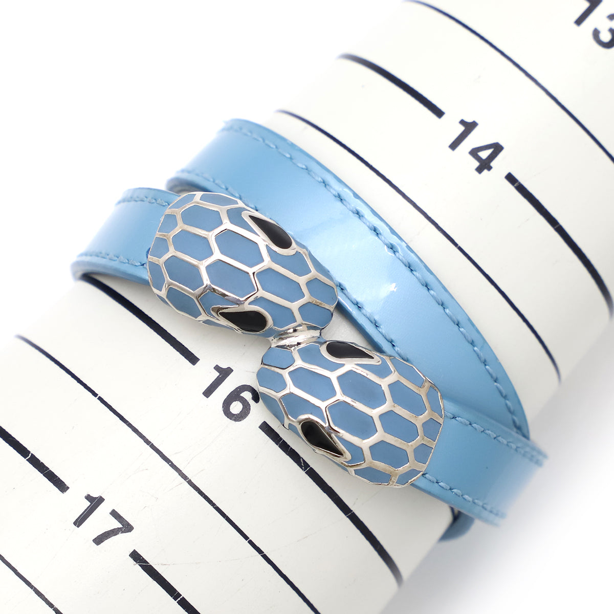 ブルガリ BVLGARI セルペンティ フォーエバー レザー ブレス ライト