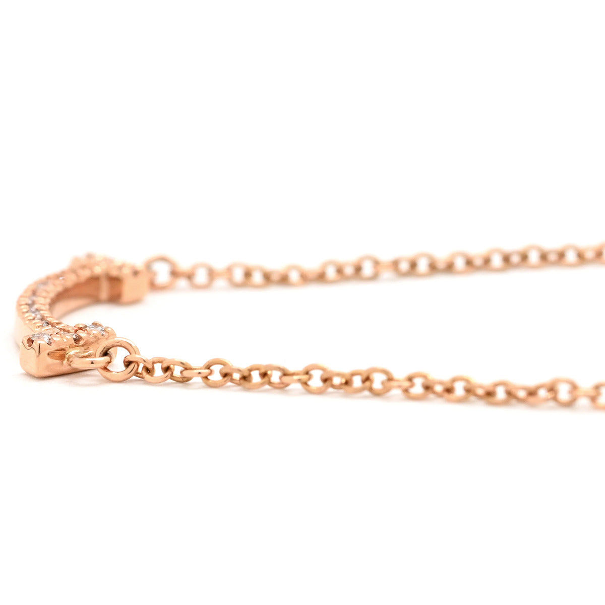 ティファニー Tiffany & Co Tスマイル ミニ ダイヤペンダント ローズ