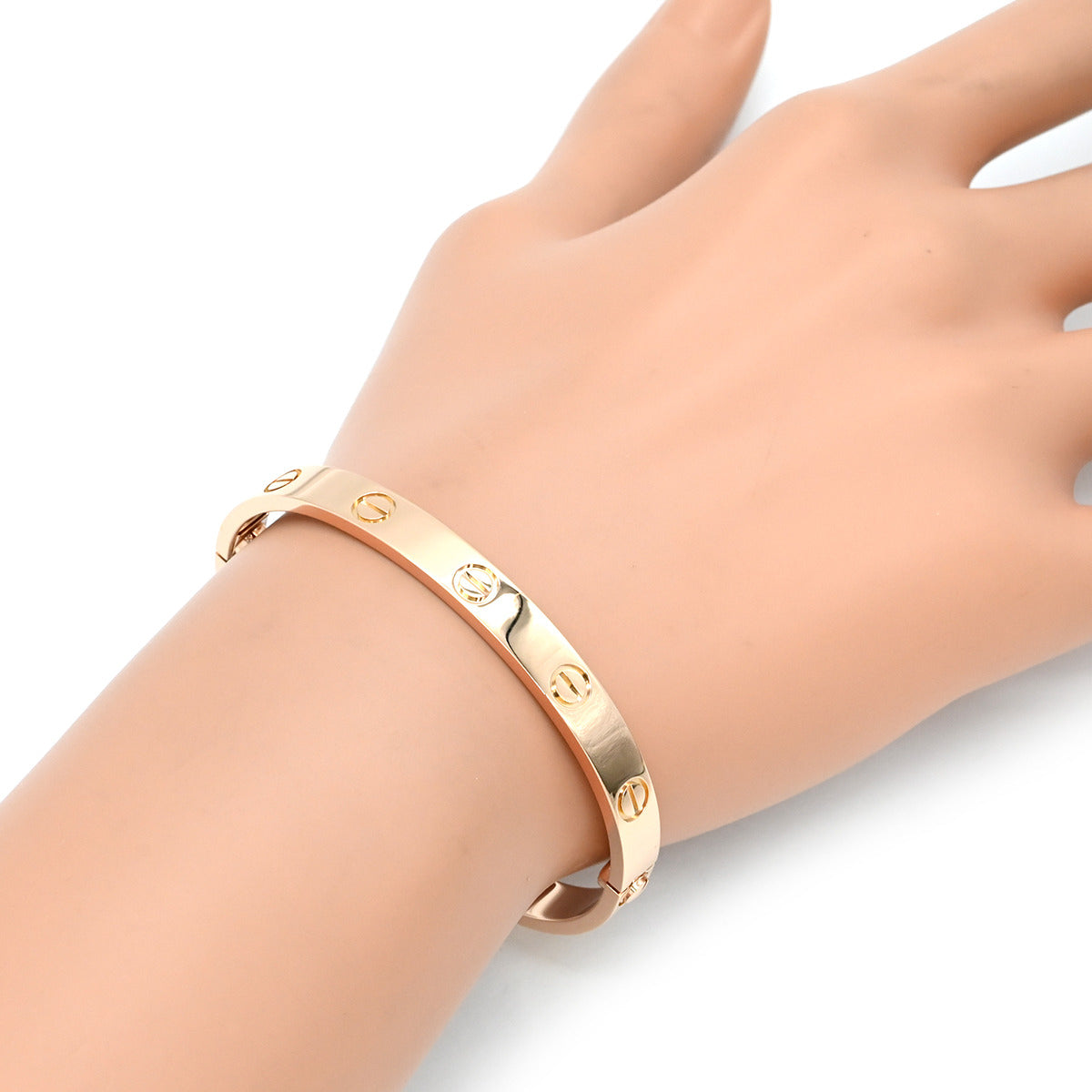 カルティエ Cartier LOVE ラブブレス 旧型 ピンクゴールド #16