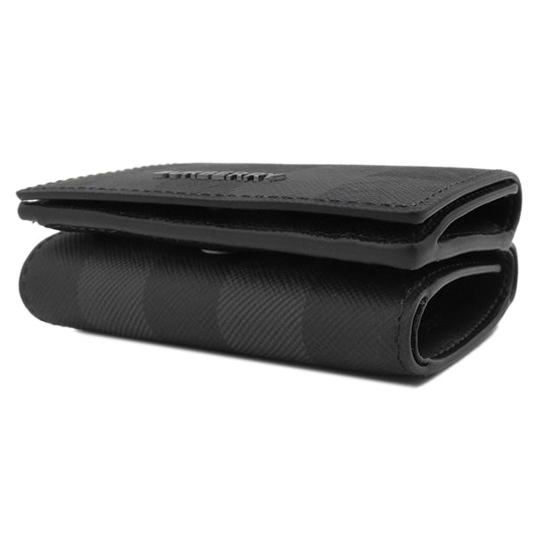 バーバリー BURBERRY チェック ウォレット 8062606 ブラック×グレー