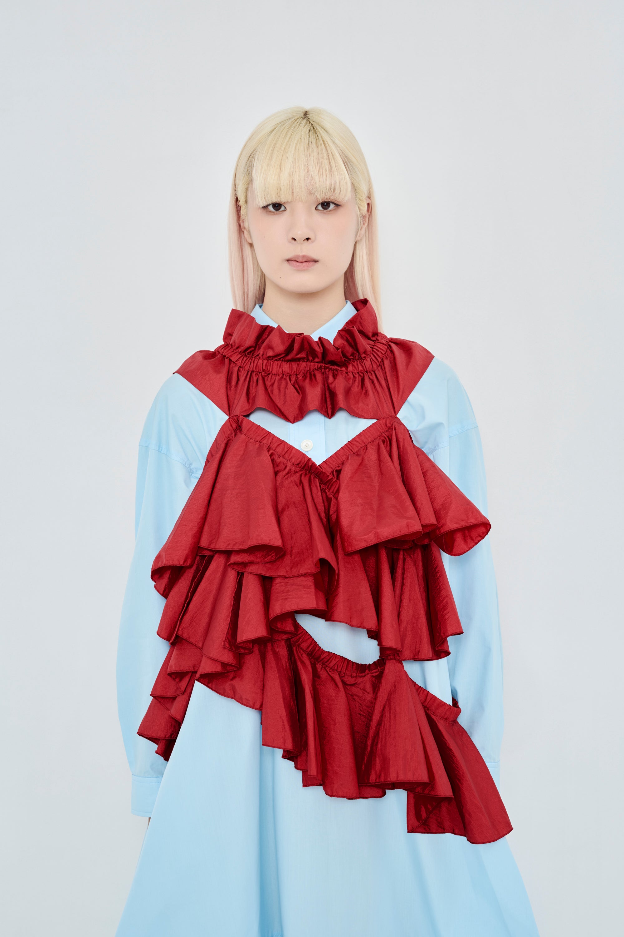 HOUGA/フリルTシャツ HOUGA/フリルTシャツ