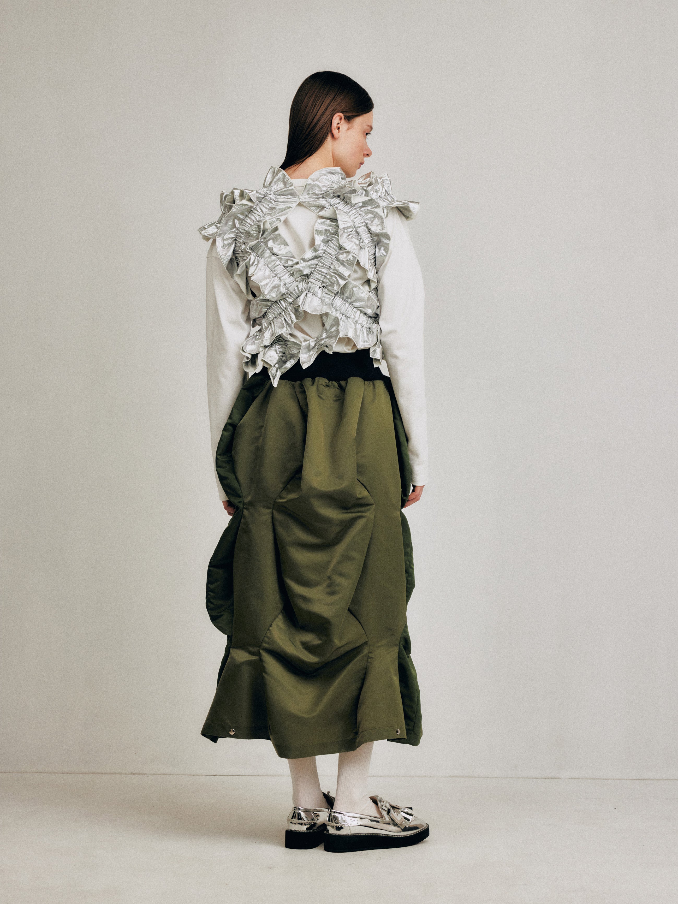 luna frill vest – HOUGA