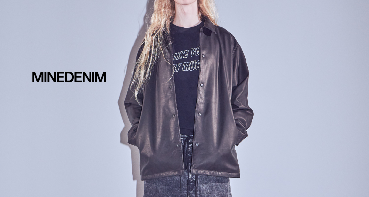 MINEDENIM / Sheep Leather Coach Jacket | HOUSE BY WEEKEND DEALERS