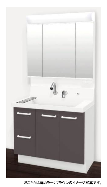 洗面台・洗面化粧台 | LIXIL(リクシル) INAX 洗面化粧台 ピアラ ・間口