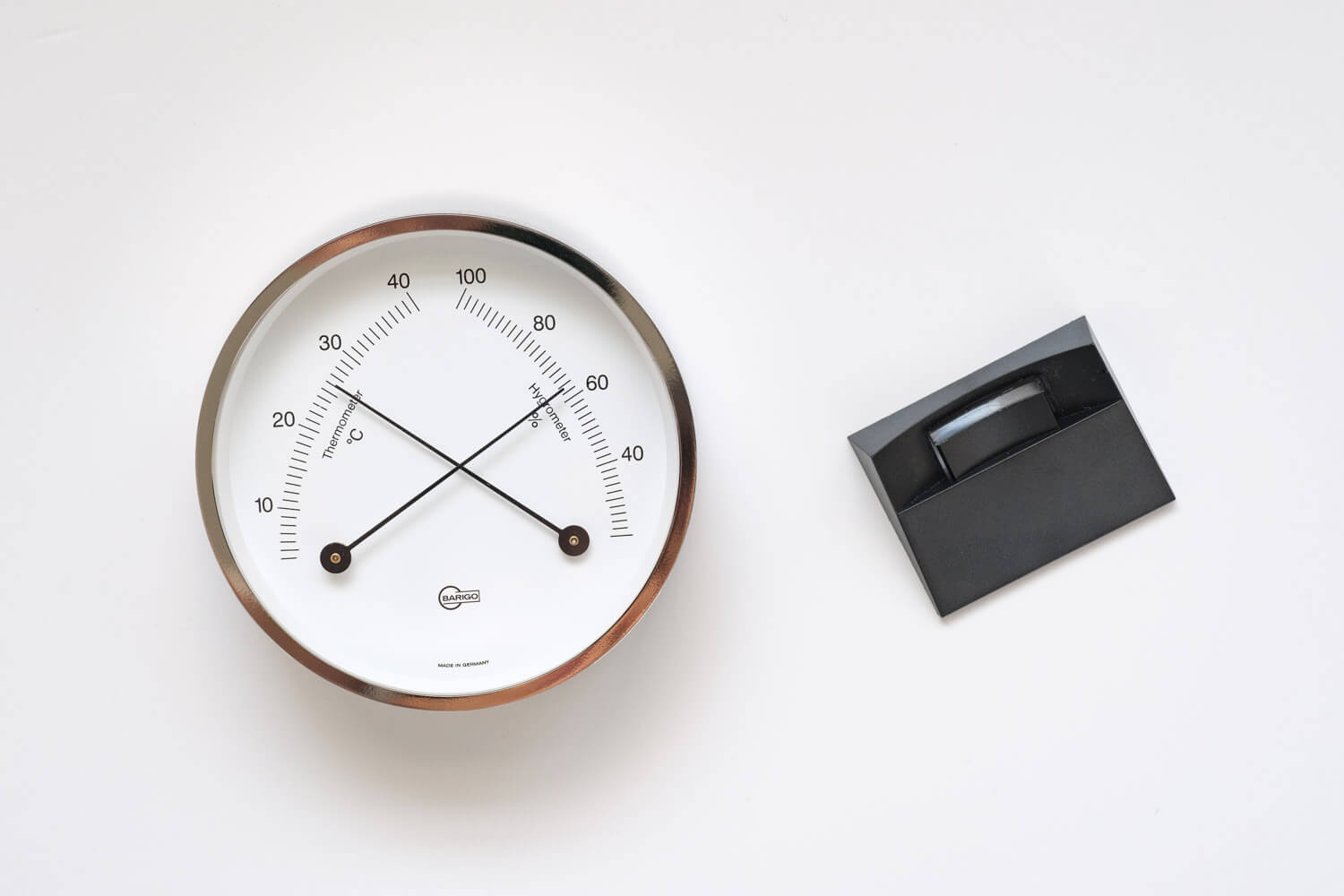 レビュー】BARIGO温湿計を購入しました！針がクロスしたデザインが個性
