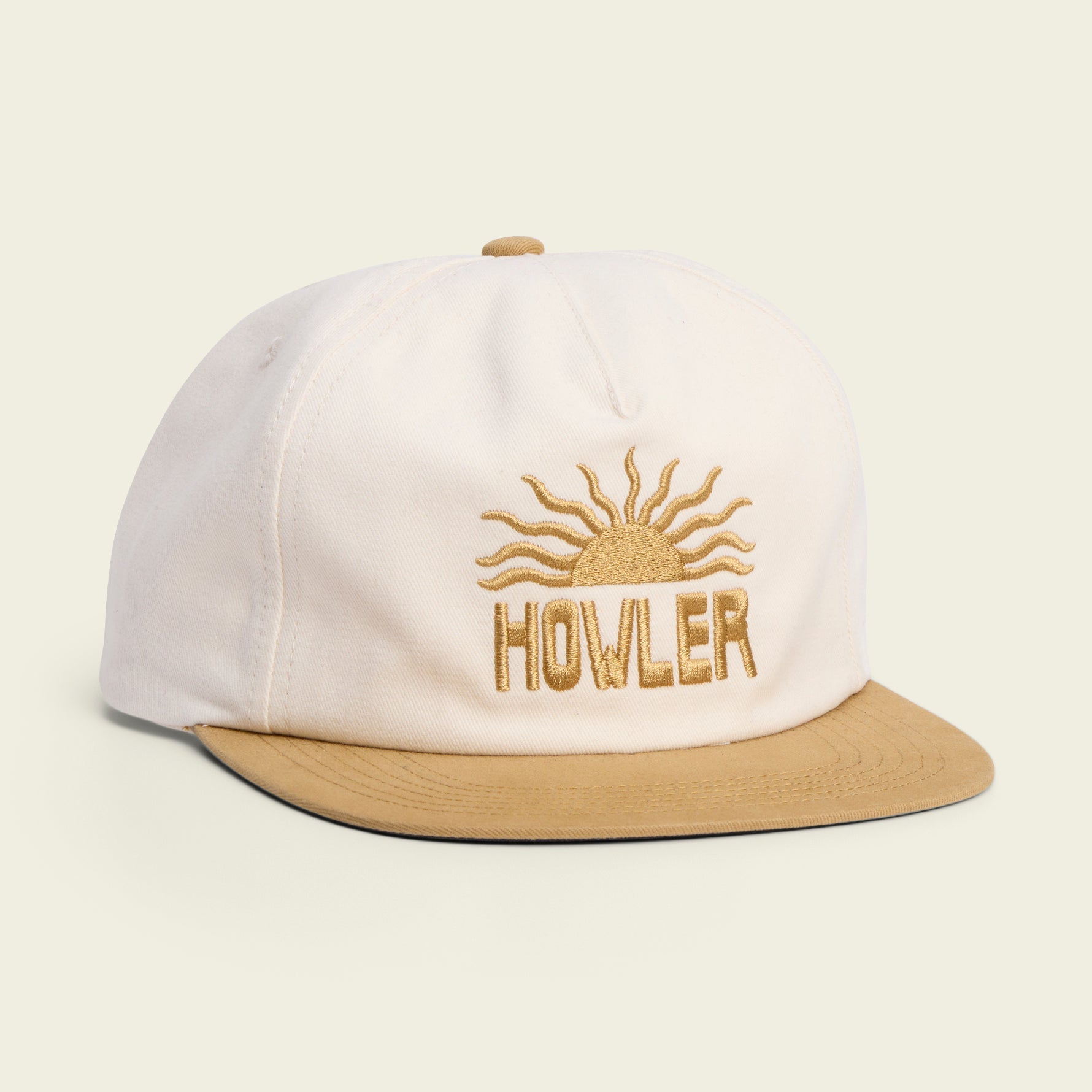 El Sol Snapback - White / Gold – HOWLER BROTHERS