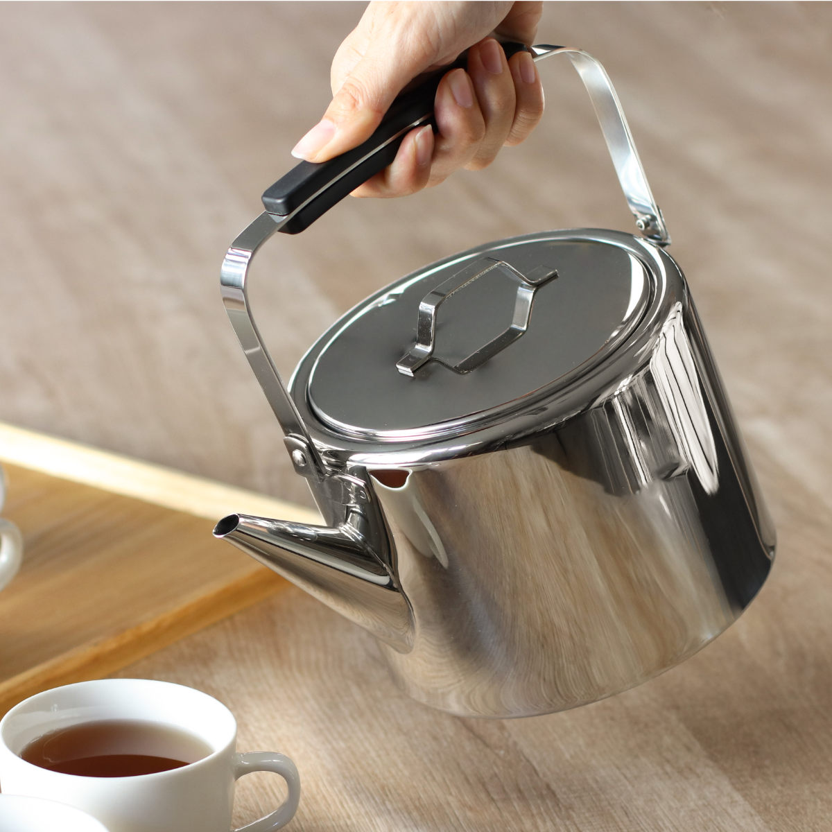 工房アイザワ ブラックピーマン ケトル 200V ストレートケトル 2.0L