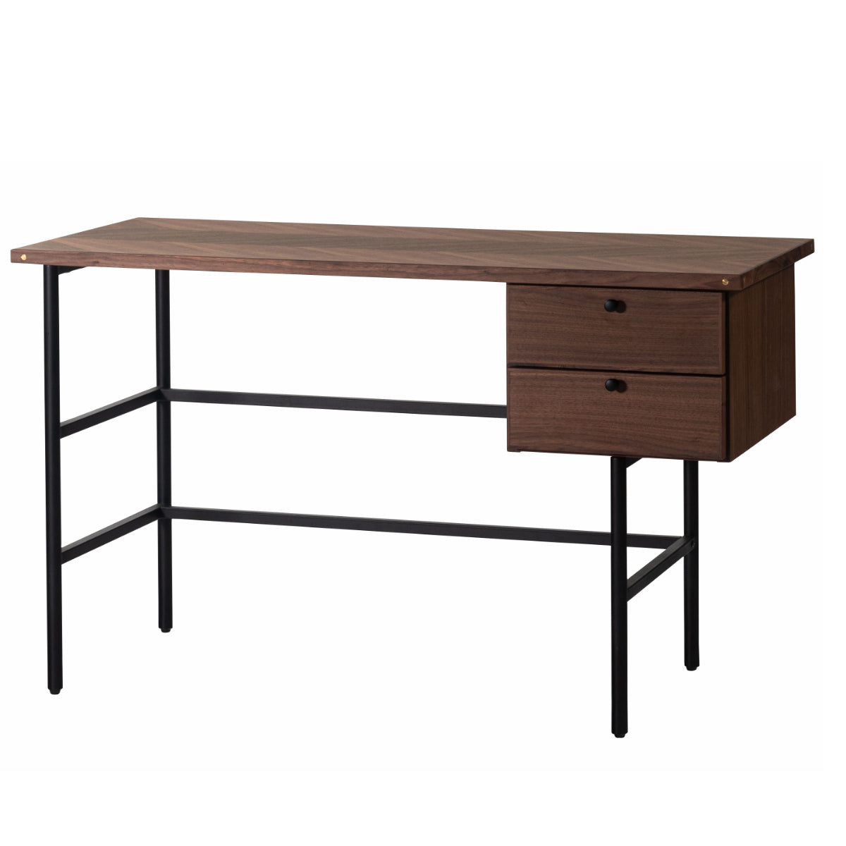 Mary 伸縮パソコンデスク 幅約85～120cm スライド式 引き出し付 楽天