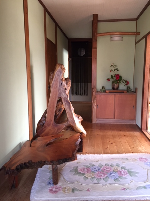 衝立とテーブルのリメーク | 一枚板テーブル 家具工房鳳山堂