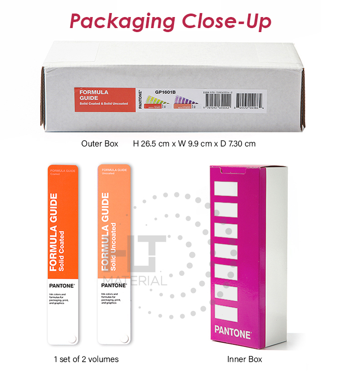 PANTONE FORMULA GUIDE SOLID GP1601B (TWO VOLUME) - HLT Material