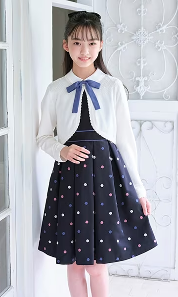 メゾピアノジュニア卒服2026！上品で可愛いジャケットにワンピースも