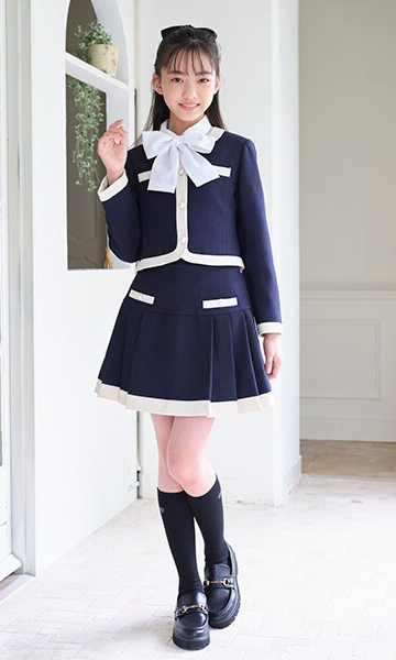 メゾピアノジュニア卒服2026！上品で可愛いジャケットにワンピースも