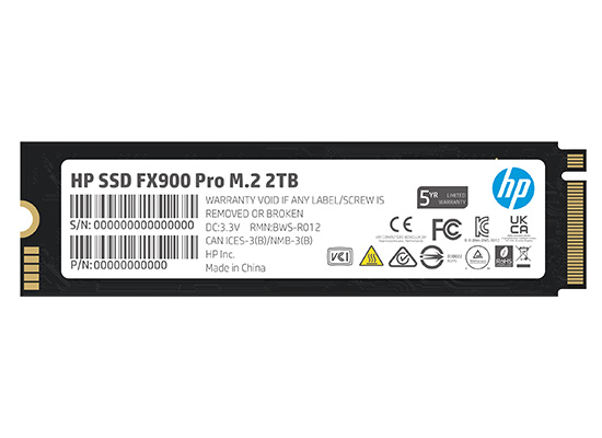 HP FX900 Pro M.2 PCIe 4.0 NVMe 1.4 SSD
