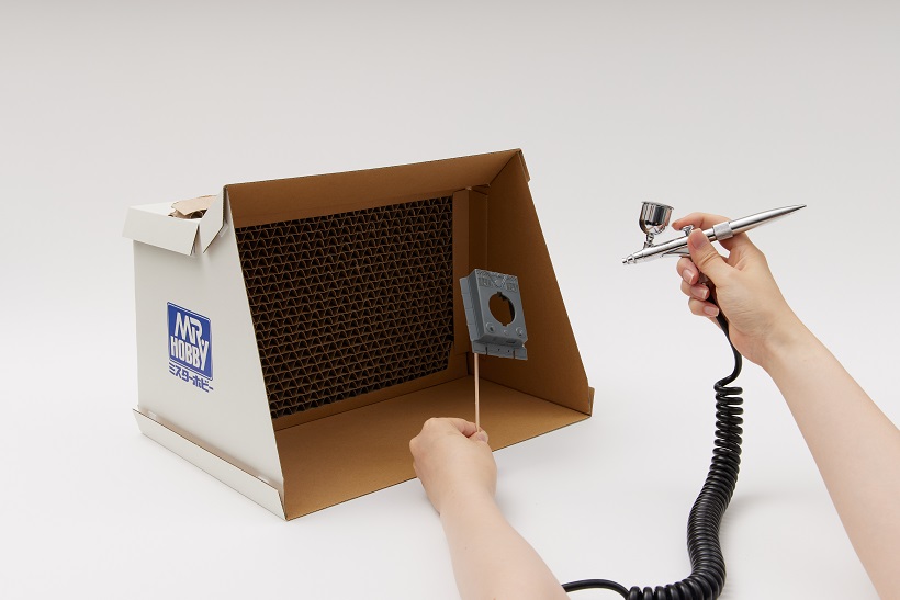 Mr.簡易塗装ブース | 鉄道模型・プラモデル・ラジコン・ガン