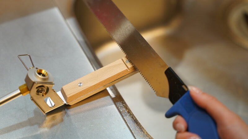 スノーピーク】フォールディングトーチをカスタム！アシモクラフツの