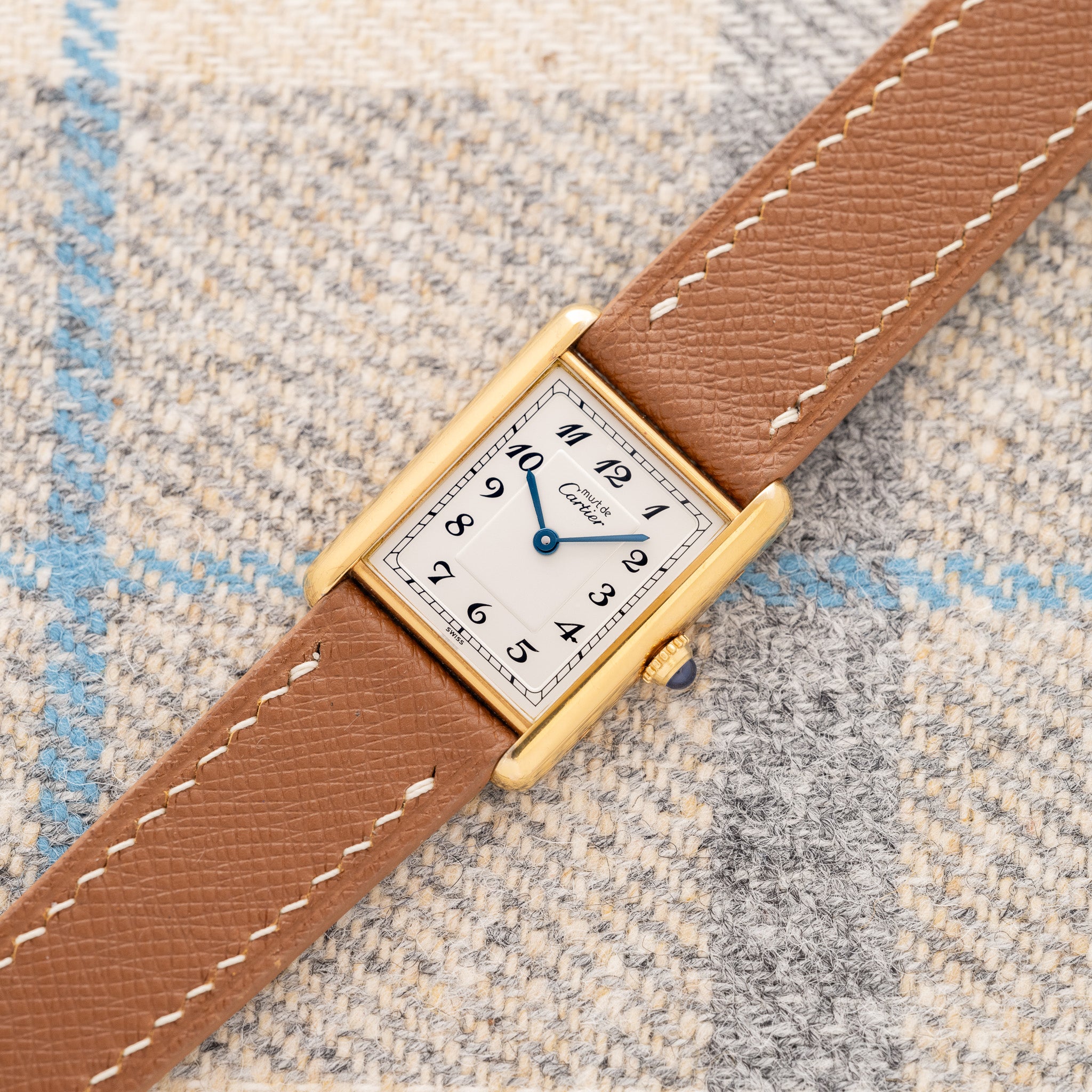 Cartier Must De Tank Breguet Dial (Ref. 590005) – Huntington Company