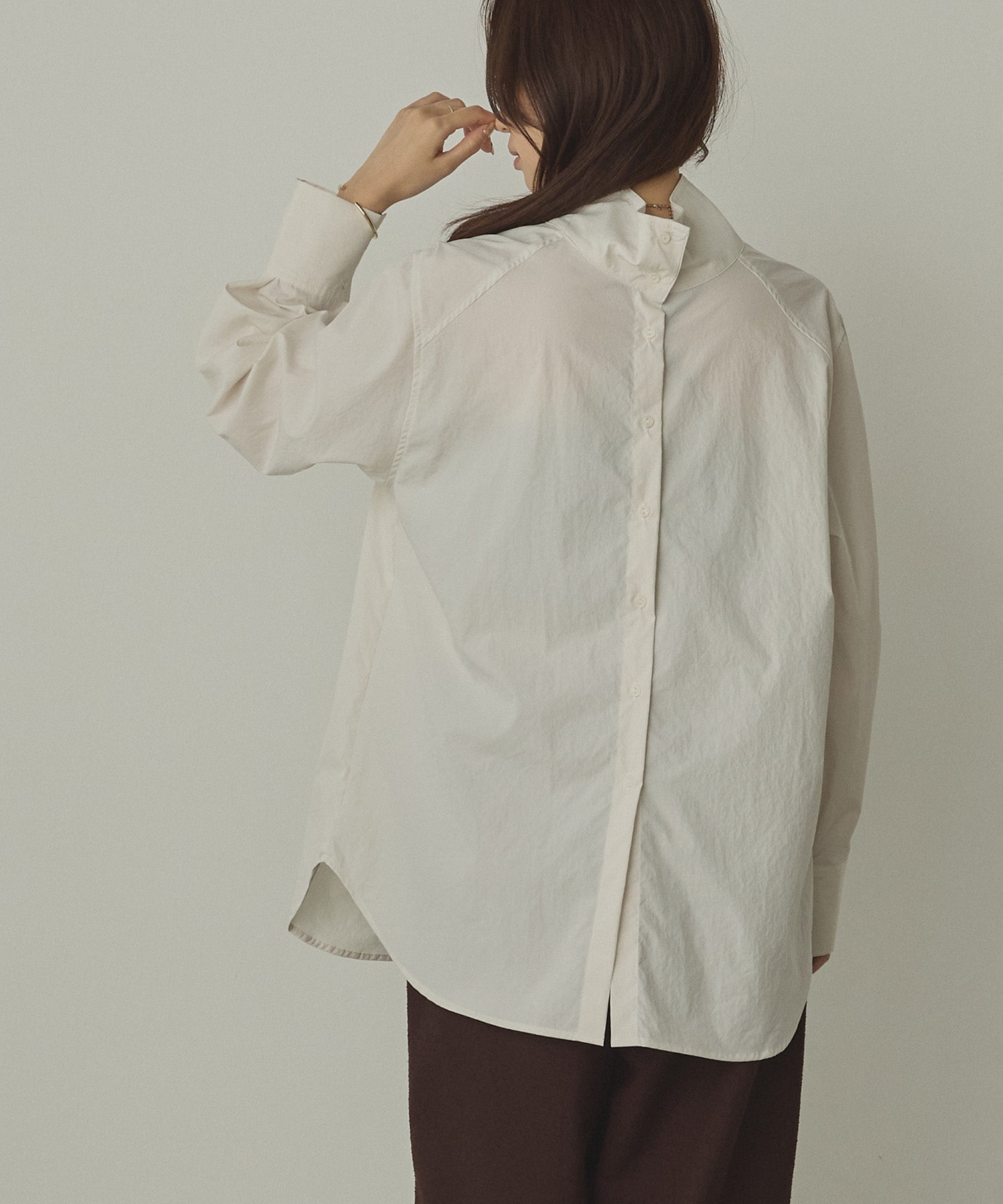 2WAY ハイネックシャツ