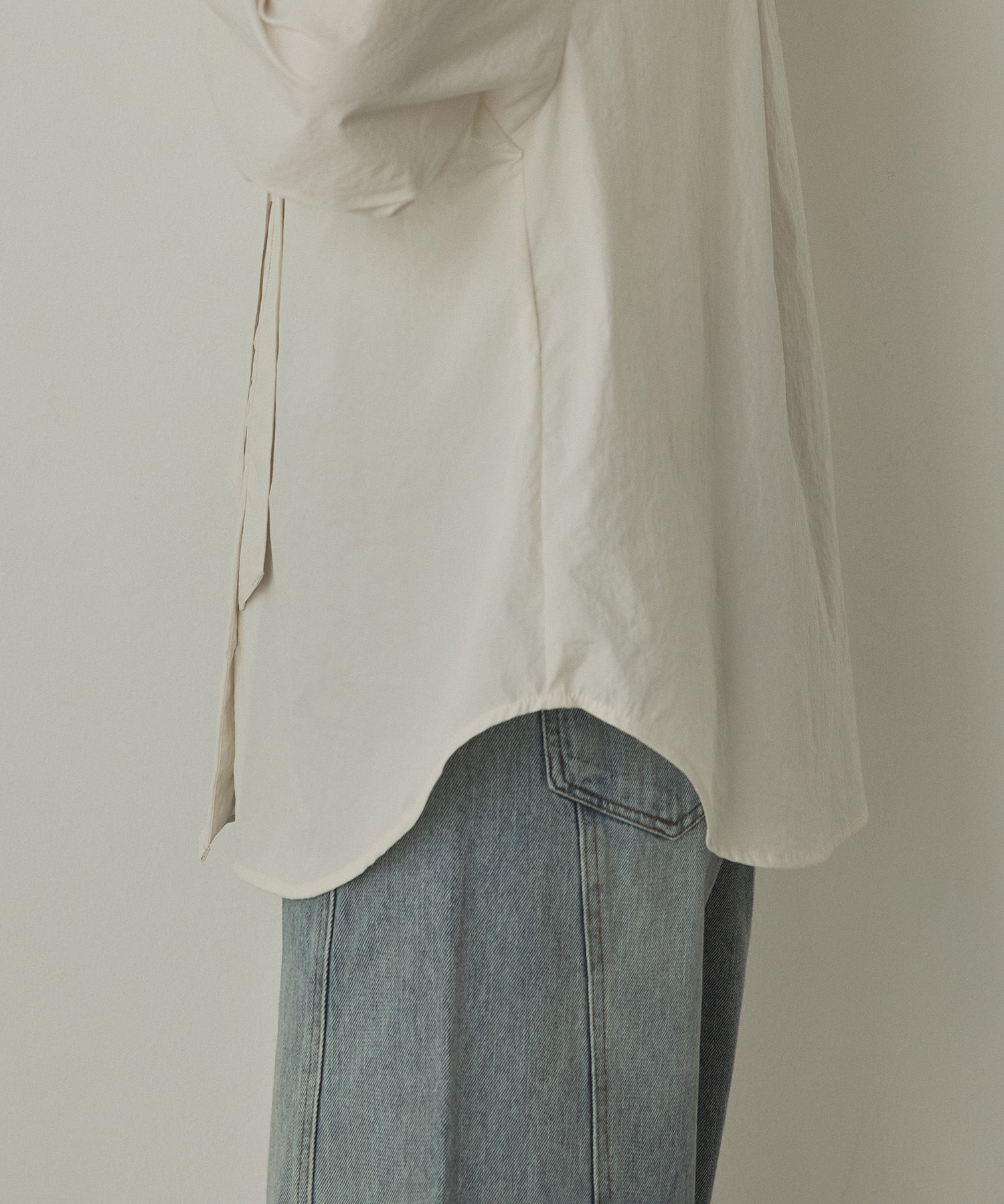 2WAY ボウタイブラウス