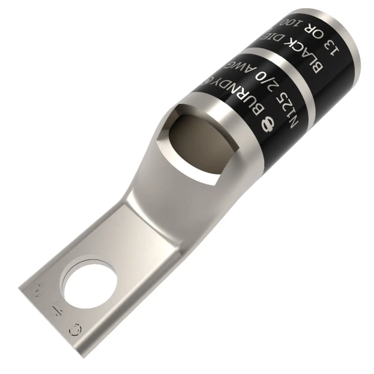 YA26LNT516, Compression Terminal, 2/0 AWG Cu, 1-Hole, 5/16