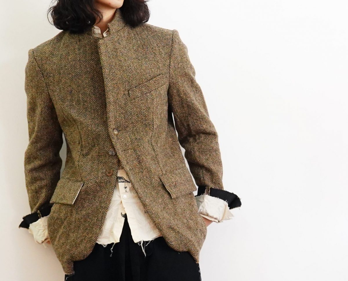 ELENA DAWSON TWEED BLAZER NOTCH | HUES 福岡セレクトショップ