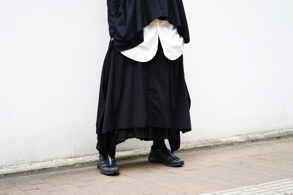 YOHJI YAMAMOTO BAT Skirt Pants | HUES 福岡セレクトショップ