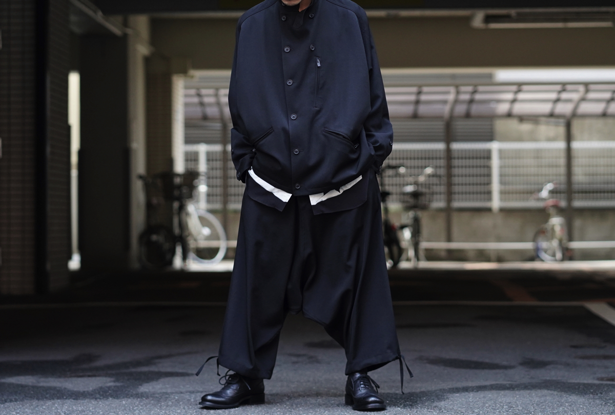YOHJI YAMAMOTO 19SS Basic Sarouel Pants | HUES 福岡セレクトショップ