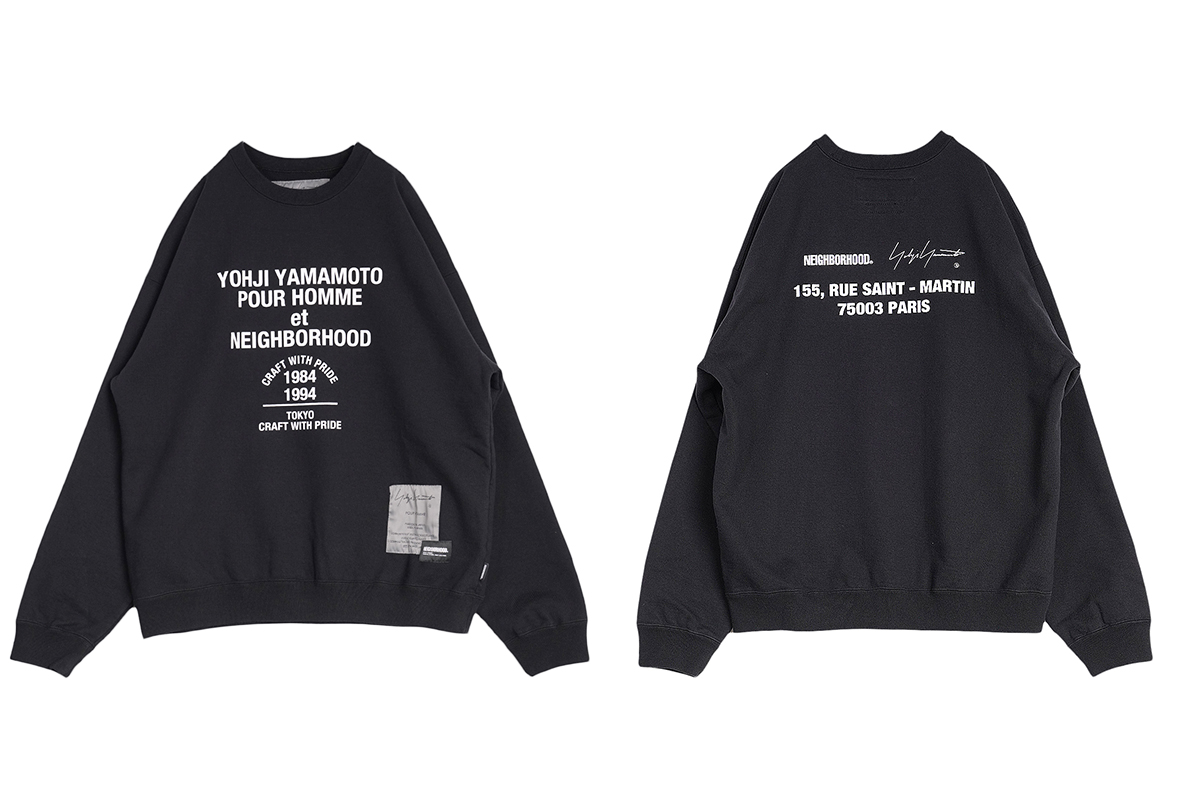 ヨウジヤマモト × ネイバーフッド コラボコレクション2025年春夏