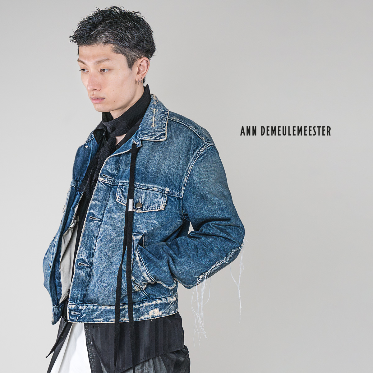 アン・ドゥムルメステールのデニムジャケット | HUES 福岡セレクトショップ