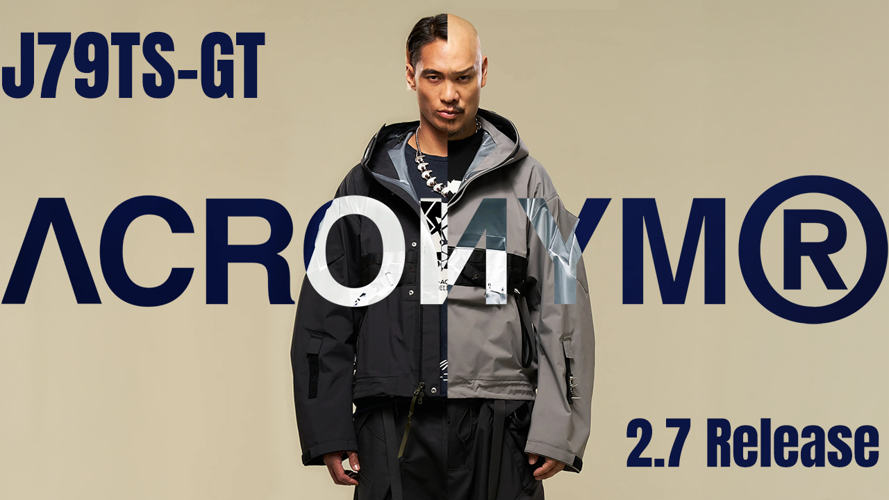 ACRONYM®-アクロニウム- 25SS 入荷第一弾 2月7日発売開始 | HUES 福岡