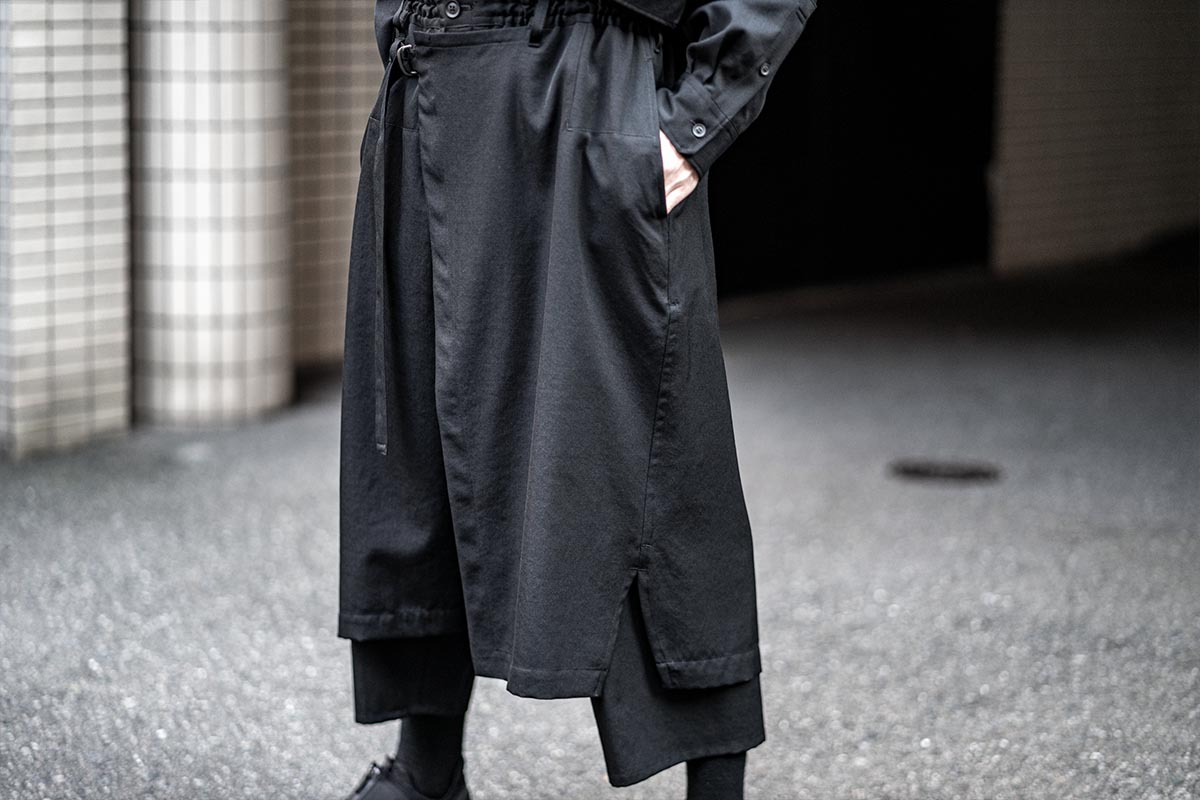 ヨウジヤマモト 20-21AW Wrap Pants | HUES 福岡セレクトショップ