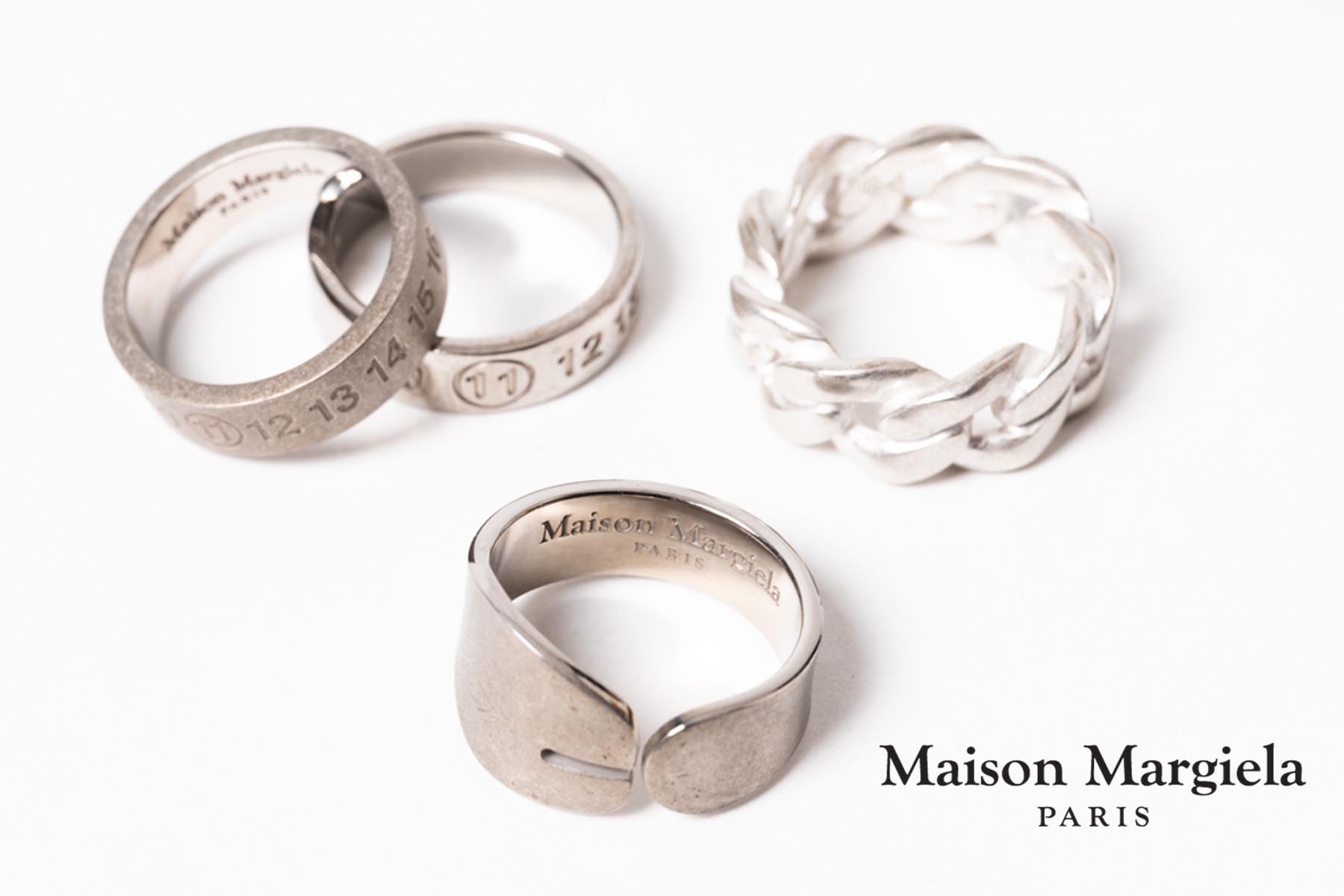 メゾンマルジェラのタビリングとリングストックリスト | HUES 福岡