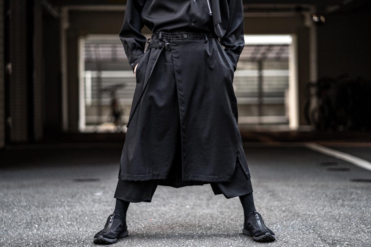 ヨウジヤマモト 20-21AW Wrap Pants | HUES 福岡セレクトショップ