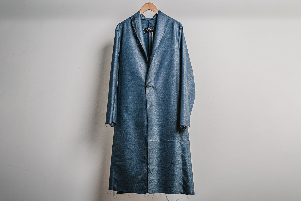 Maria Turri 21-22AW ロングカーディガン大島紬 | HUES 福岡セレクト