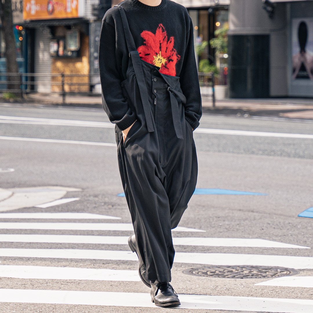 ヨウジヤマモト 21AW フラワークルーネックニット再入荷 | HUES 福岡