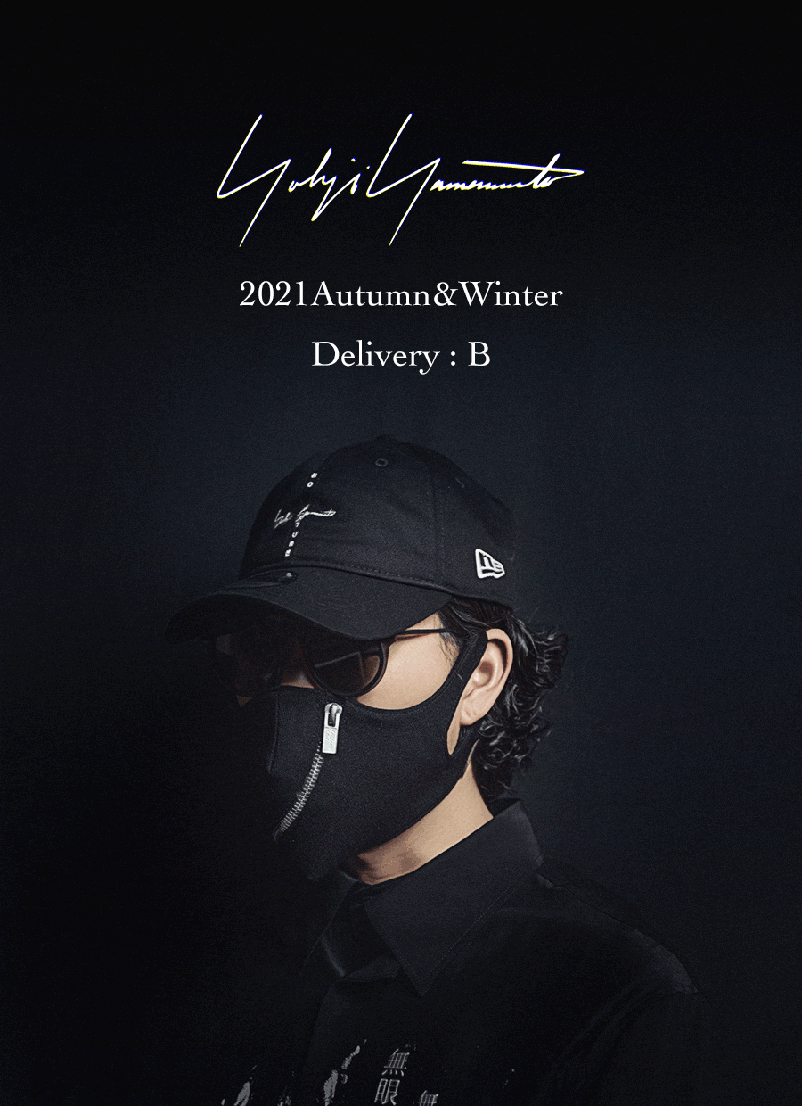 ヨウジヤマモト 2021-22年秋冬コレクション Delibery:B 7.14(水)発売
