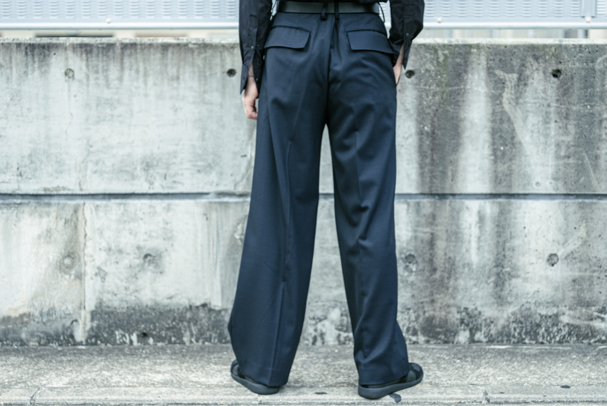 イレニサの2タック ワイドパンツ | HUES 福岡セレクトショップ