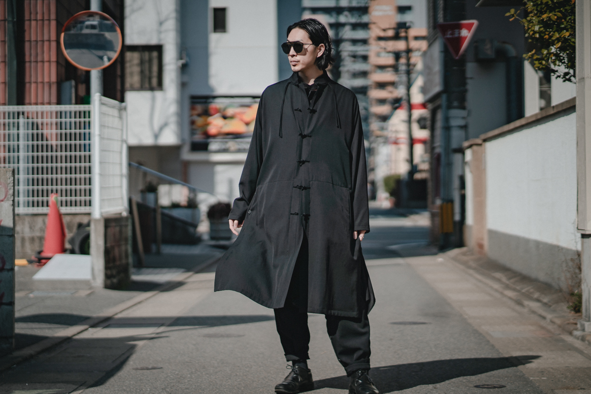 ヨウジヤマモト 21SS Double Gauze China Dress | HUES 福岡セレクト