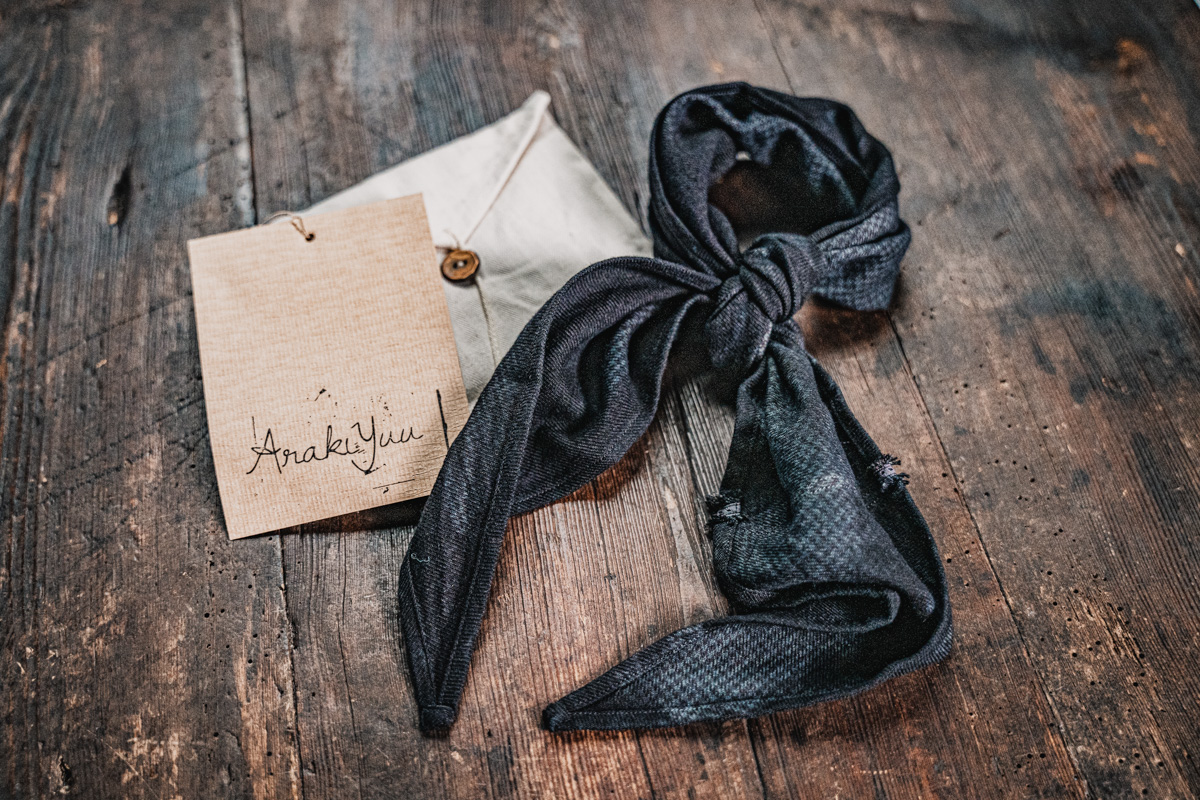 ARAKI YUU シルクスカーフ再入荷!! | HUES 福岡セレクトショップ