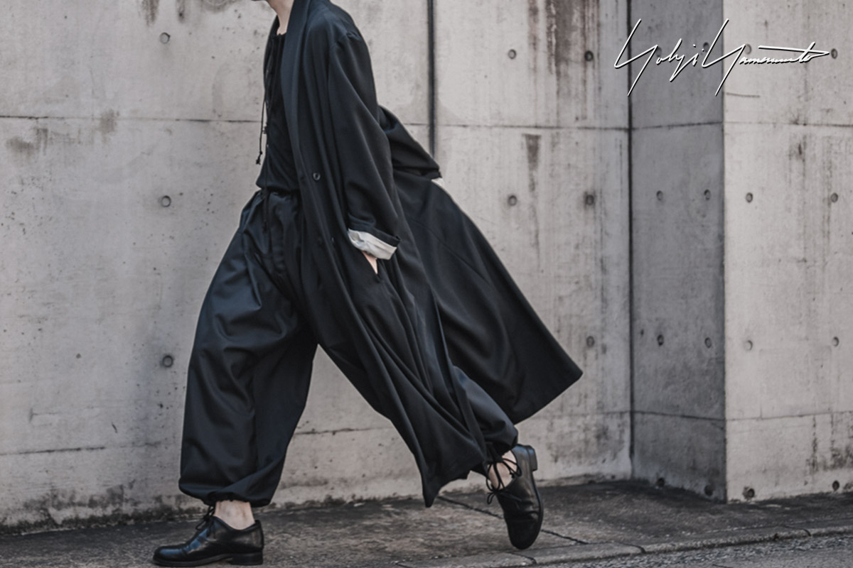 ヨウジヤマモト 2021-22AW ギャバジンストールロングコート | HUES