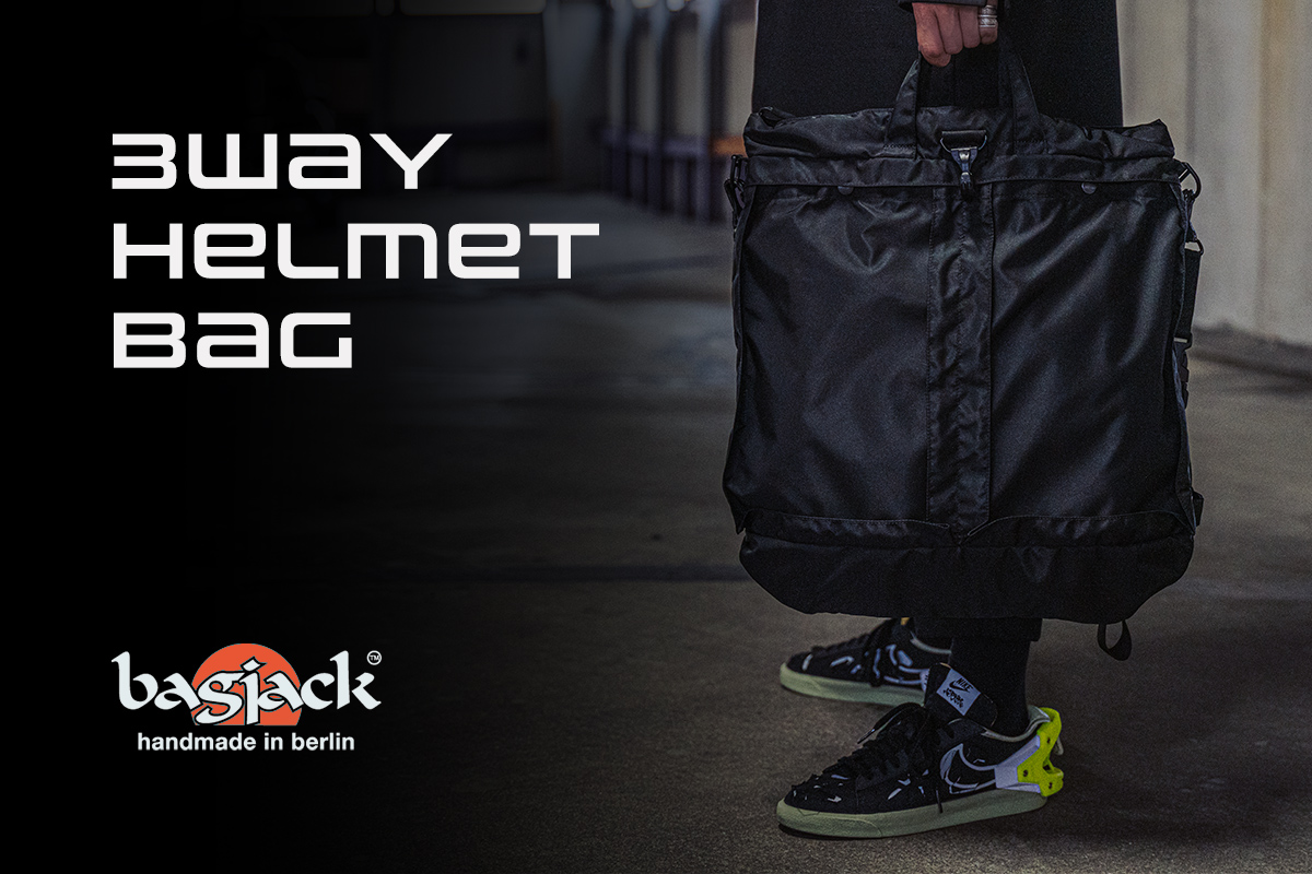 バッグジャックの3WAYヘルメットバッグ | HUES 福岡セレクトショップ
