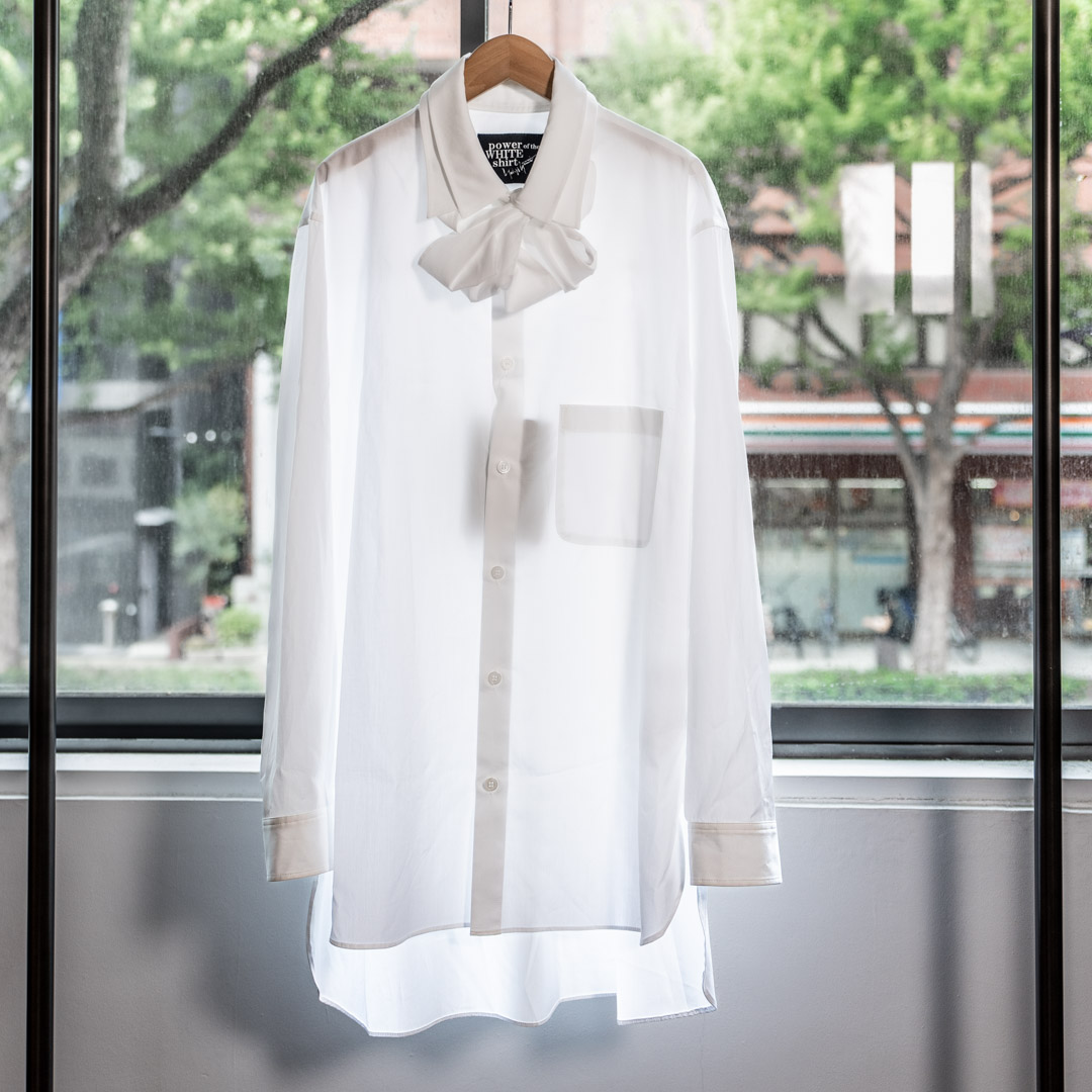 ヨウジヤマモト2022AW 二重襟ストール付きシャツ | HUES 福岡セレクト