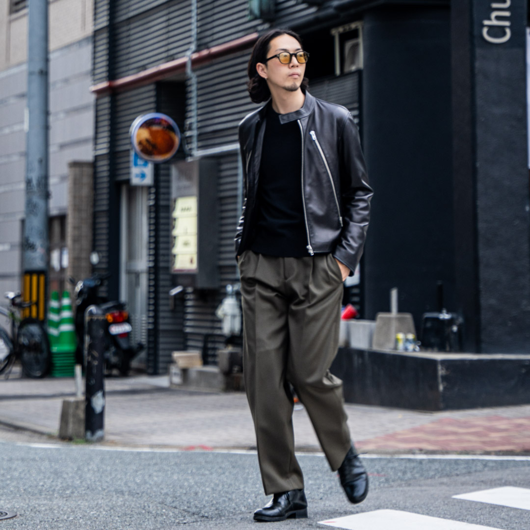 メゾンマルジェラの5ジップライダース | HUES 福岡セレクトショップ