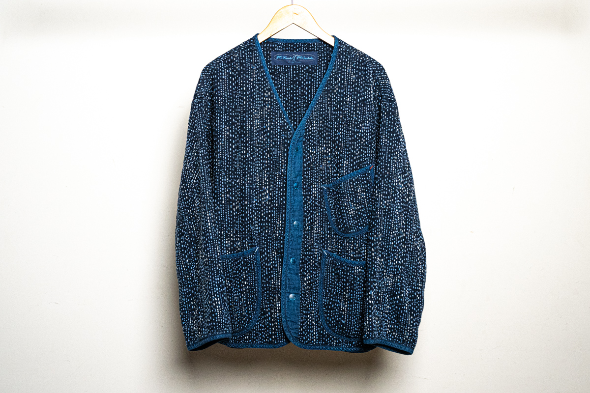 ポータークラシックの”PÈRE TANGUY”刺し子カーディガン | HUES 福岡